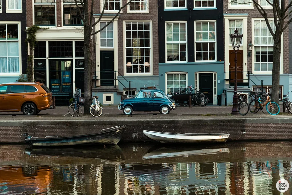 a dam Good gracht met Fiat